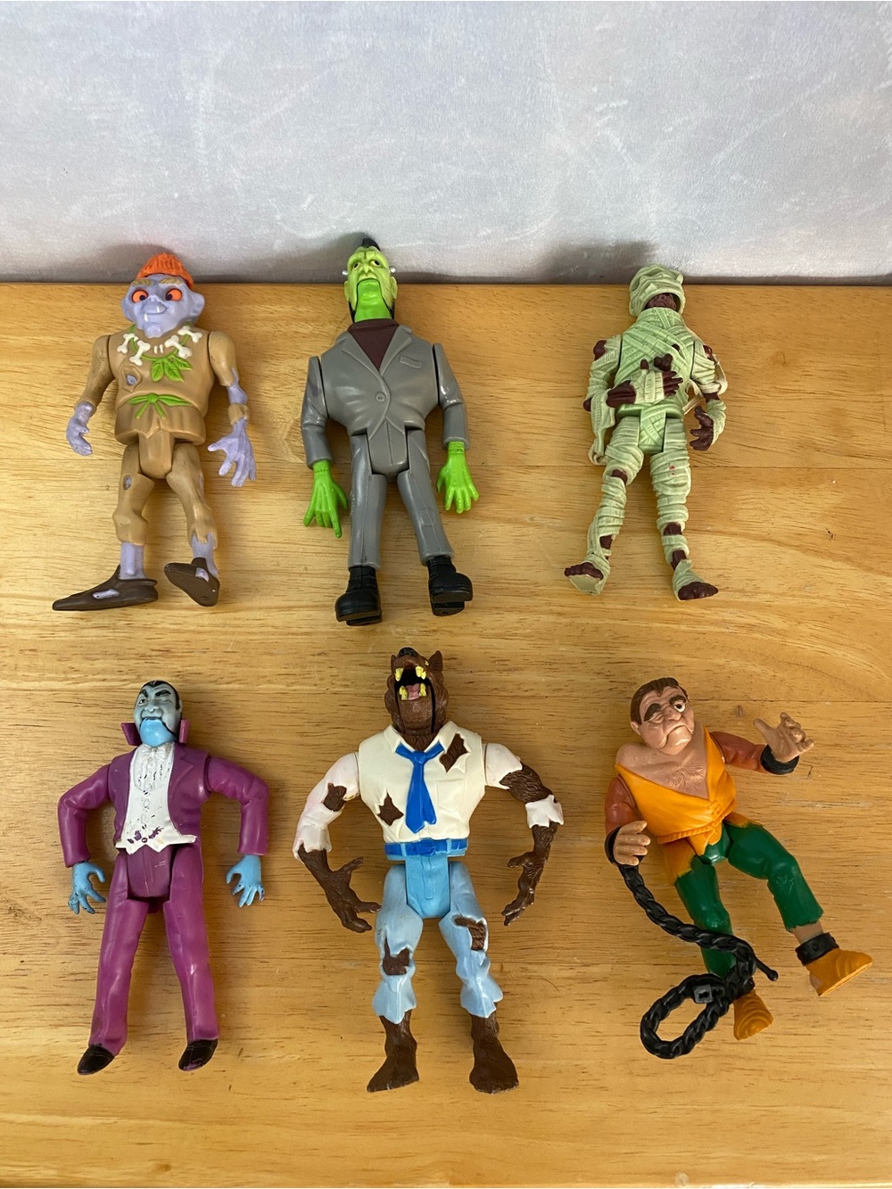 Vintage 1989 Kenner The Real Ghostbusters Monsters Action Figure Set